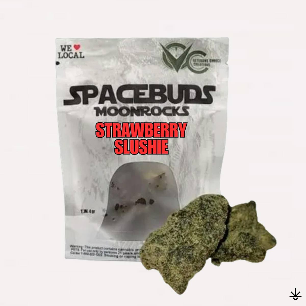 “MoonRocks | SpaceBuds | Strawberry Slushie | Infused  Hybrid - 4g”