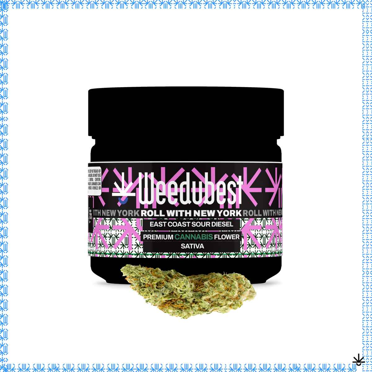 Featured image for “WholeSale: Flower | Sativa | East Coast Sour Diesel | 3.5g”