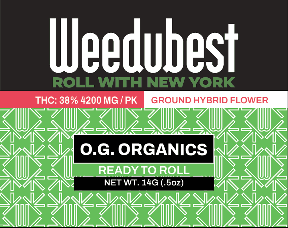 Featured image for “Flower | Hybrid | O.G. Organics | .5oz | Weedubest”