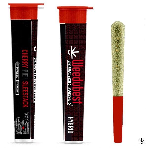 Featured image for “Wholesale: Pre-Rolls | Hybrid | Cherry Pie Sleestack | 2 x .5g (1G total)”