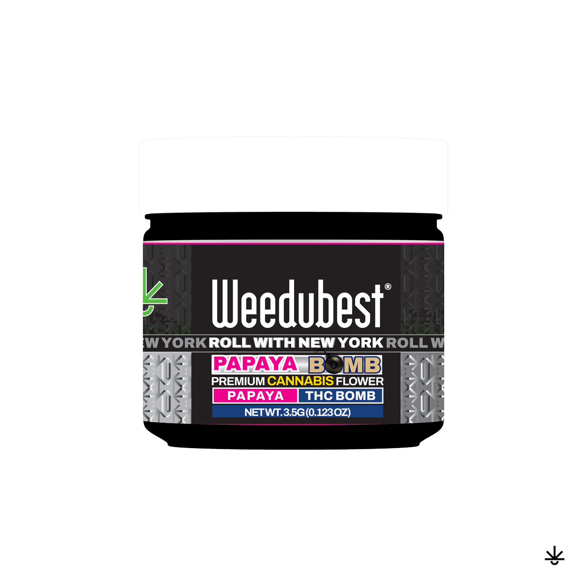 Papaya THC Bomb Flower Weedubest